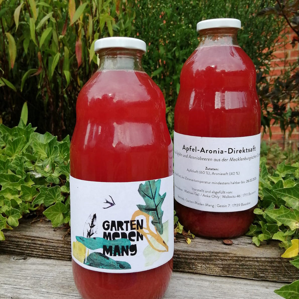 Apfel-Aronia-Direktsaft / Garten Meden Mang Gessin
