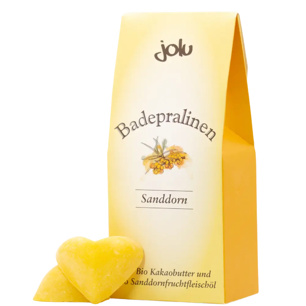 Badepralinen Sanddorn, 110 g, 8 Stück