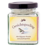Gesichtspeeling mit Kreide und Jojobaperlen, 80 g, 1 Glas