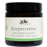 Körpercreme Lemongras Lavendel, 100 ml, 1 Glas