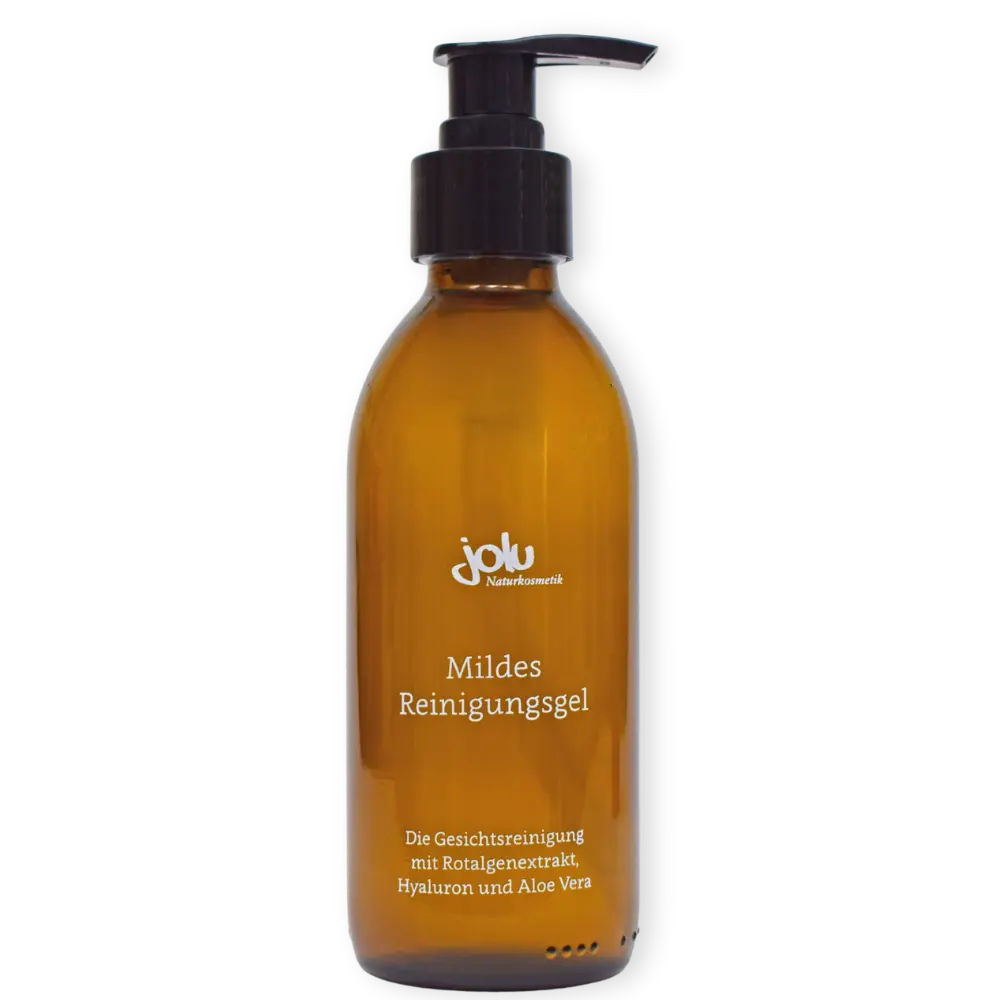 Mildes Reinigungsgel, 200 ml Glasflasche