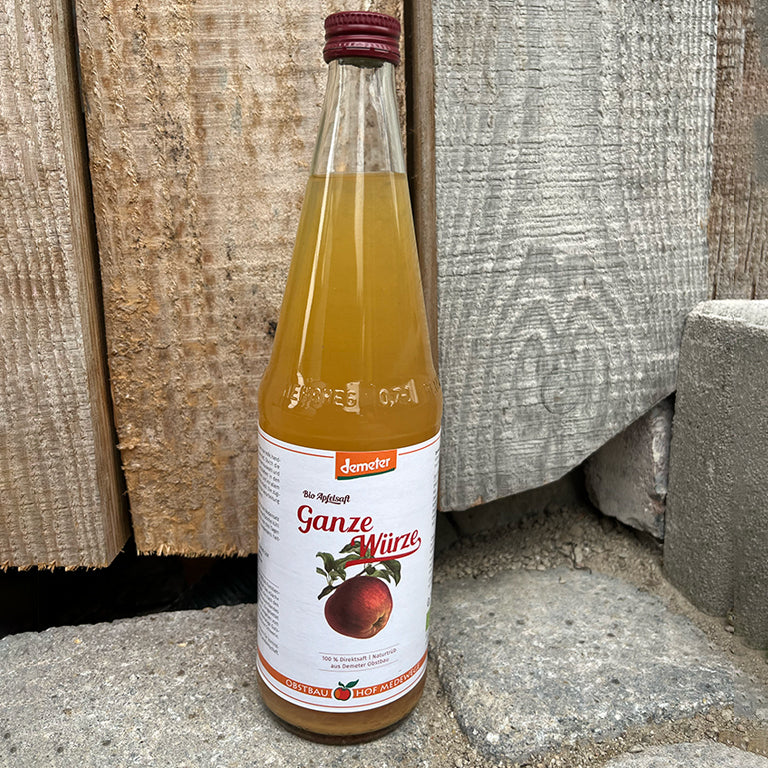 Apfelsaft "Ganze Würze" - 6er Kiste