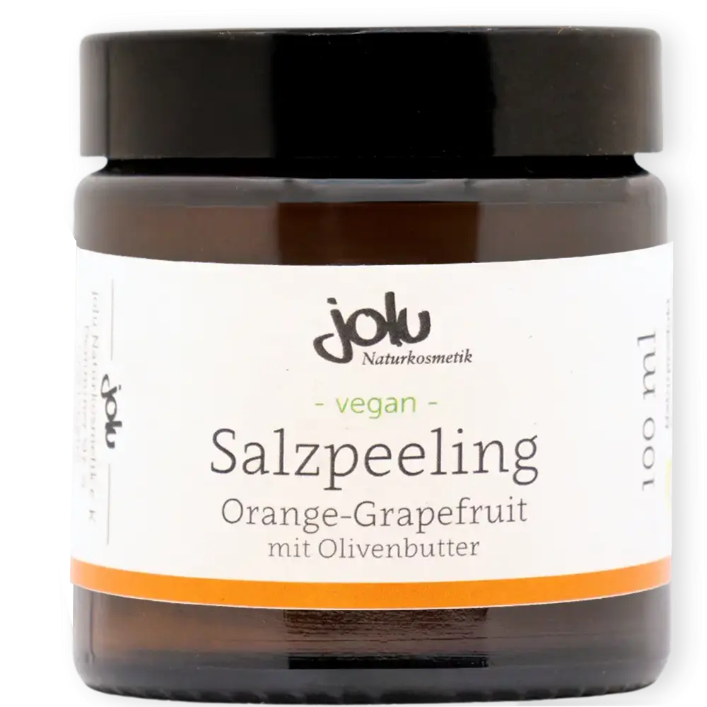 Salzpeeling Orange Grapefruit, 100ml, 1 Glas