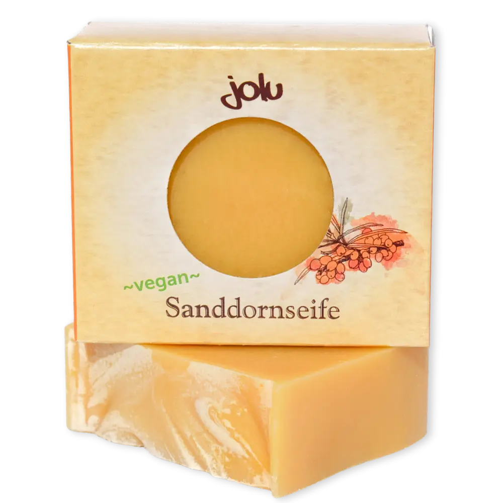 Sanddornseife, 90g, 1 Stück
