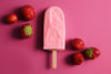 Erdbeer-Joghurt, 90 ml, Eis am Stiel