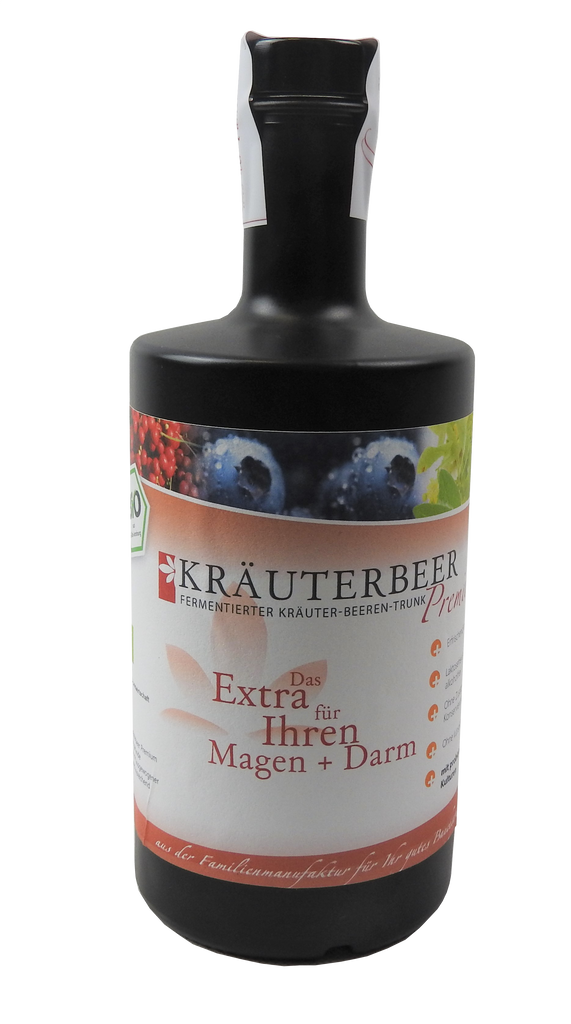 Bio Fermentgetränk Kräuterbeer Premium 0,5l Glasflasche